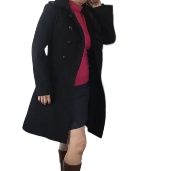 Tristan Wool Blend Coat - Picture 9 of 17